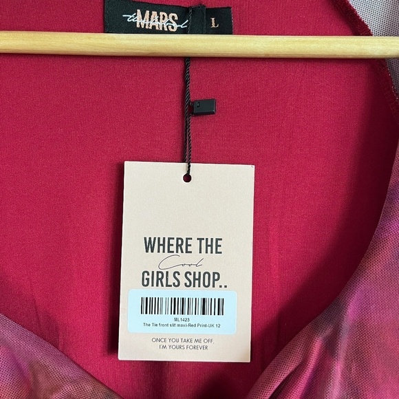NWT - MARS THE LABEL | "Delilah" Maxi Dress (size medium/ US size 10) - Picture 8 of 8